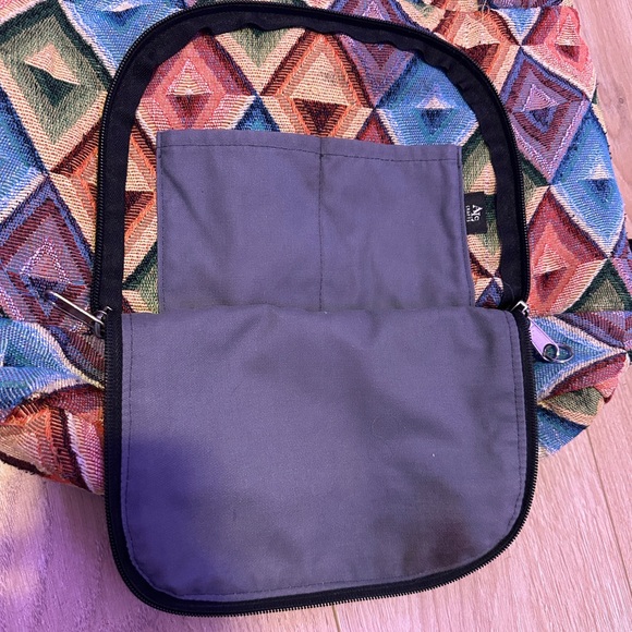 Geometric Pattern Backpack - Picture 6 of 7